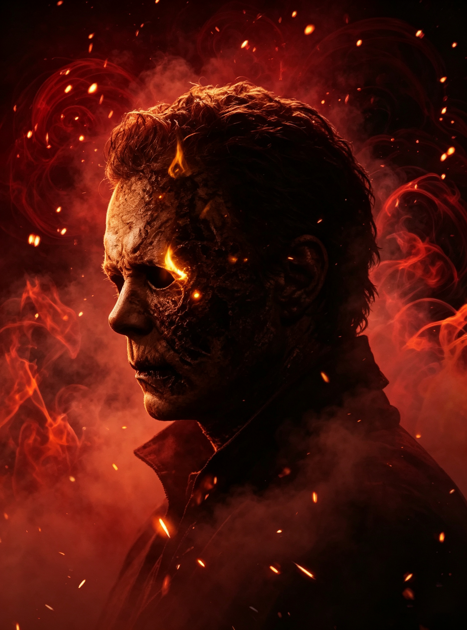 Burning Mask Horror