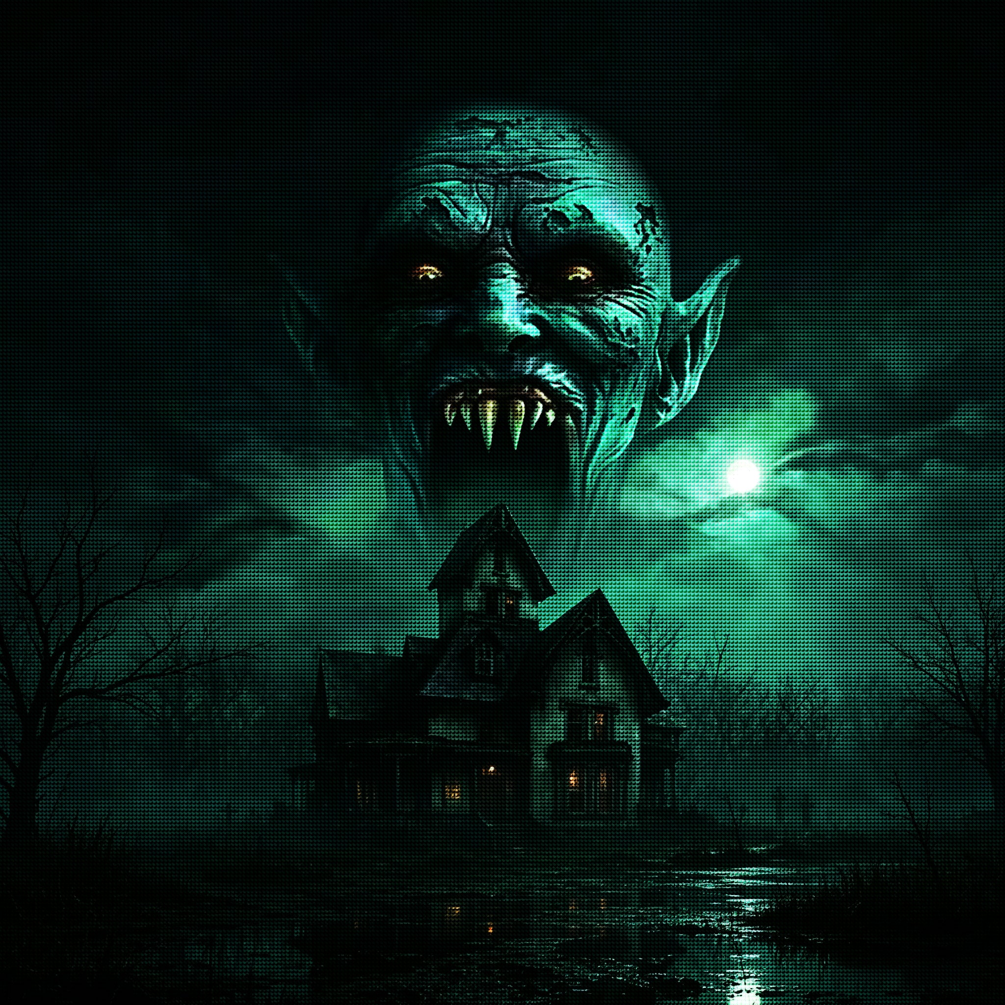 Haunted Vampire House Diamond Painting Kit