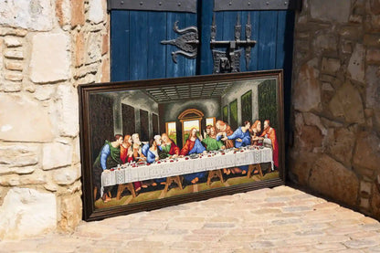 Last Supper Diamond Art 52.8×26.4in