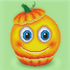 Autumn Pumpkin Dotz Art 10.2×9.1in