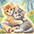 Cute Kitten Hug DW24
