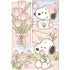 Cute Cartoon Puppy Tulip Wall Art DW32