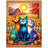 Autumn Cats Farmhouse Wall Art DW8