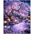 Enchanted Sakura Pond Wall Art FJ12