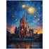 Fairy-Tale Castle Night Wall Art FJ18