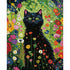 Garden Cat Diamond Craft 15.9×19.9in