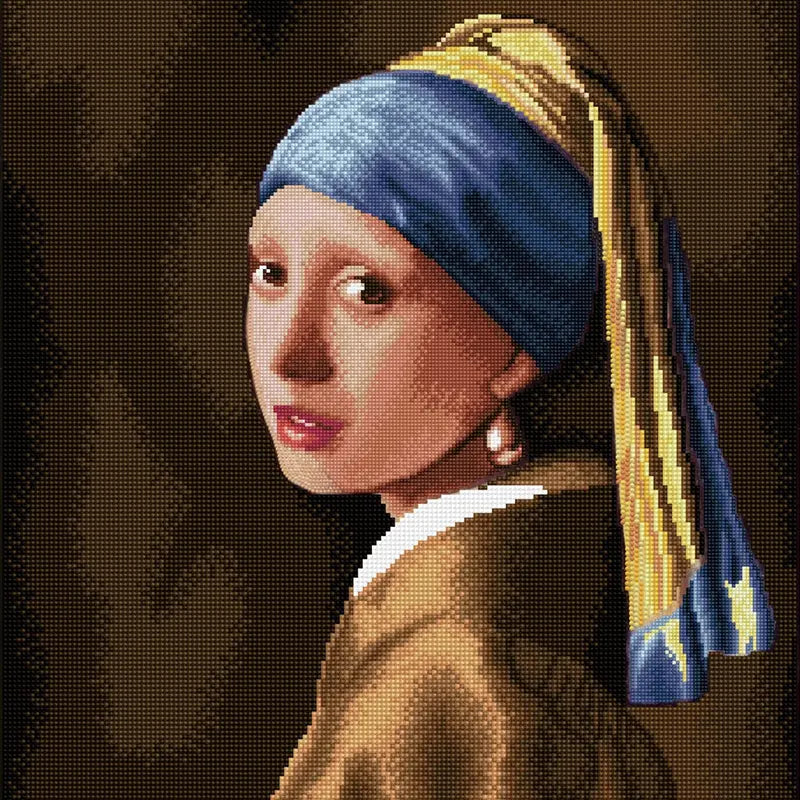 Pearl Earring Classic Art 19.3×23.2in