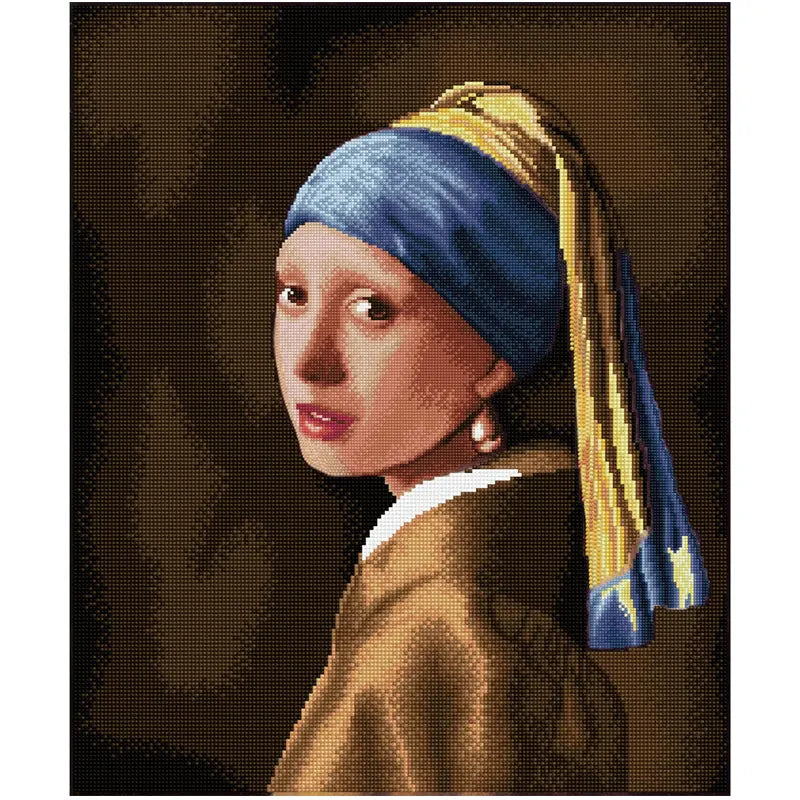 Pearl Earring Classic Art 19.3×23.2in