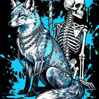 Wolf &amp; Skeleton Gothic