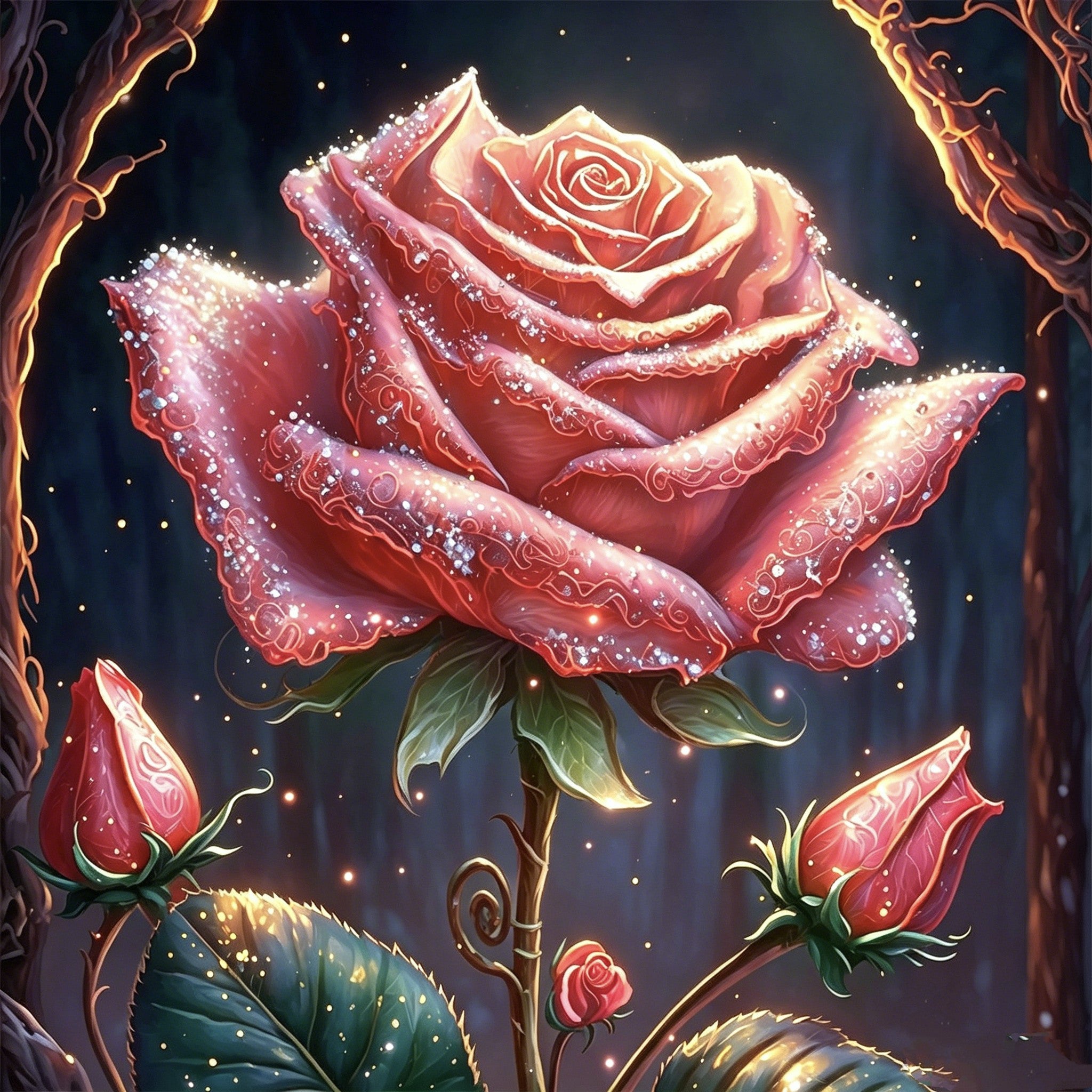 Romantic Flowers HH09
