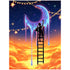 Moon Painter Fantasy Wall Art HH02