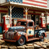 Vintage Americana Truck HX03