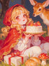 Little Red Riding Hood Deer Strawberry 