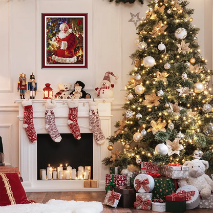 Santa Christmas Diamond 22.4×28.4in