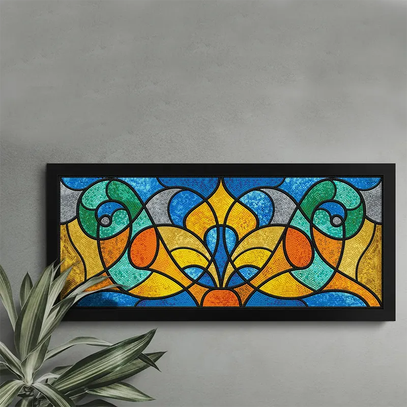 Stained Glass Diamond Art 22.8×9.5in