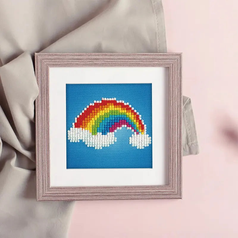 Sunny Rainbow Smiles – 4.0" x 4.0"