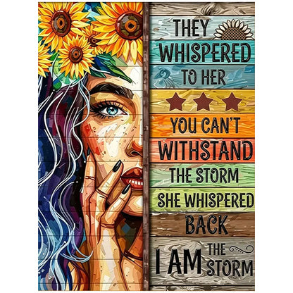 I Am The Storm Sunflower RW01
