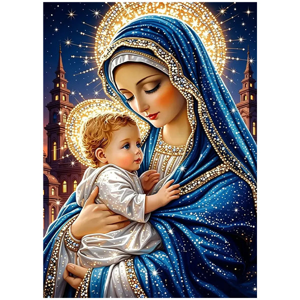 Madonna and Child Sacred Wall Art RW05