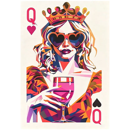 Pop Art Queen Wall Art RW11