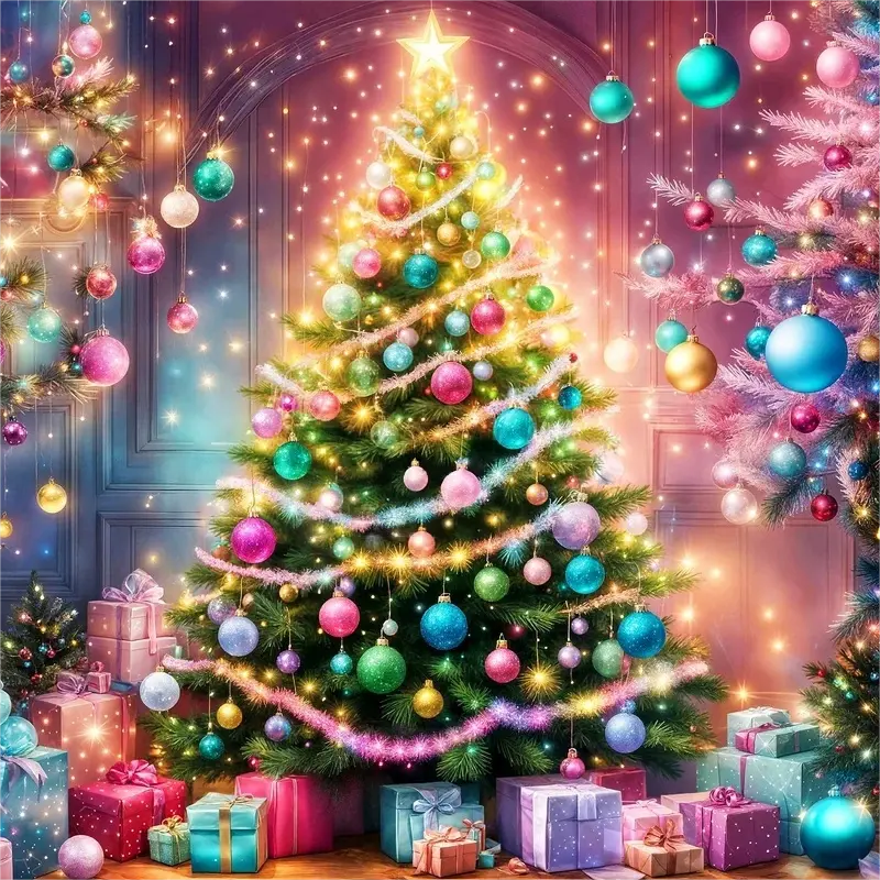 Colorful Christmas Tree