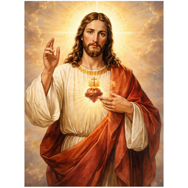 Sacred Heart Jesus Wall Art ZJ03