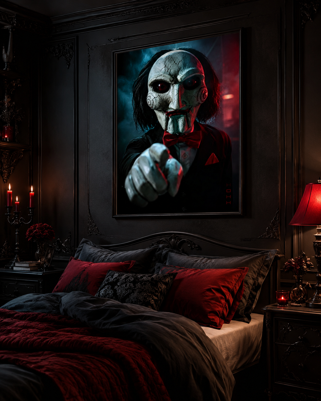 Creepy Puppet Horror Diamond Painting Kit