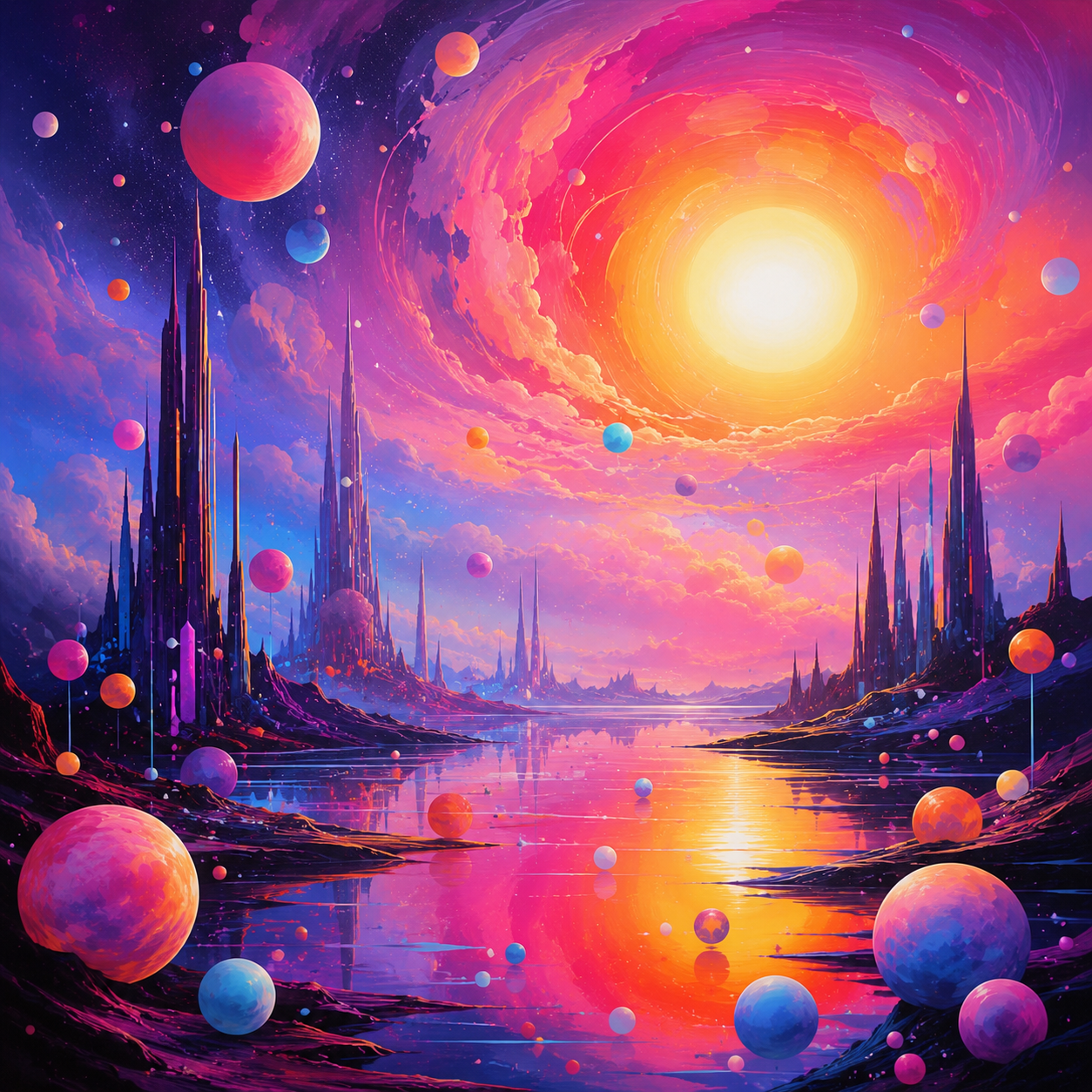 Cosmic Dreamscape Diamond Painting Kit