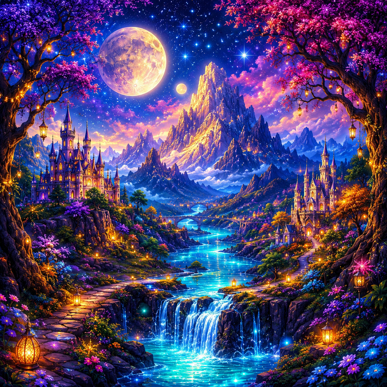 Moonlight Fantasy Castle