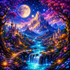 Moonlight Fantasy Castle