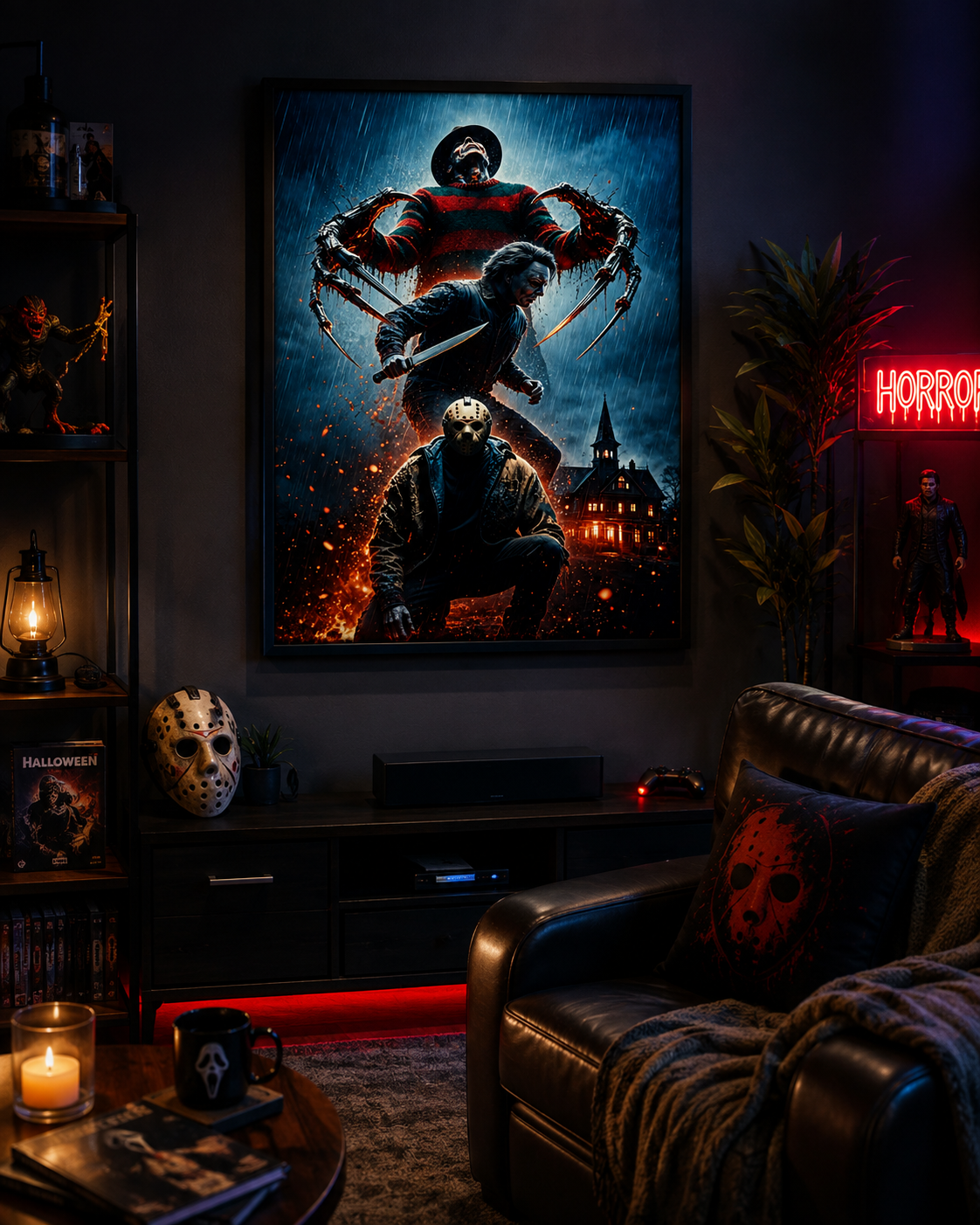 Slasher Horror Diamond Painting Kit-15.7&