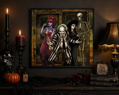 Gothic Haunted House Diamond Painting Kit