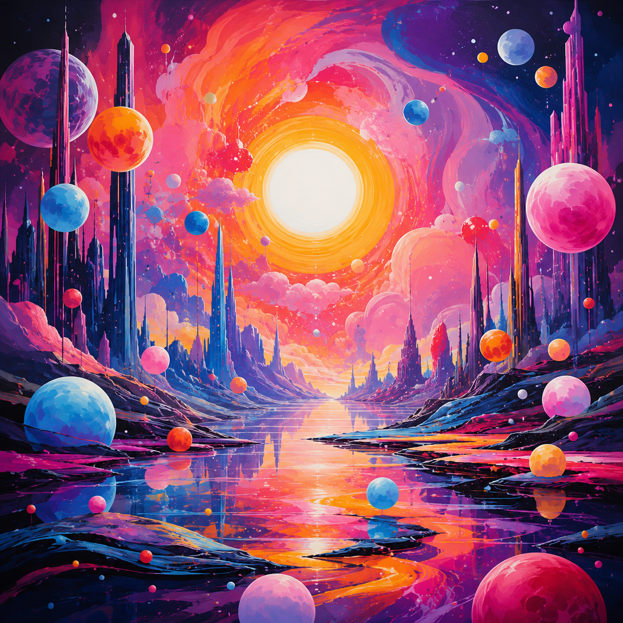 Cosmic Dreamscape Diamond Painting Kit