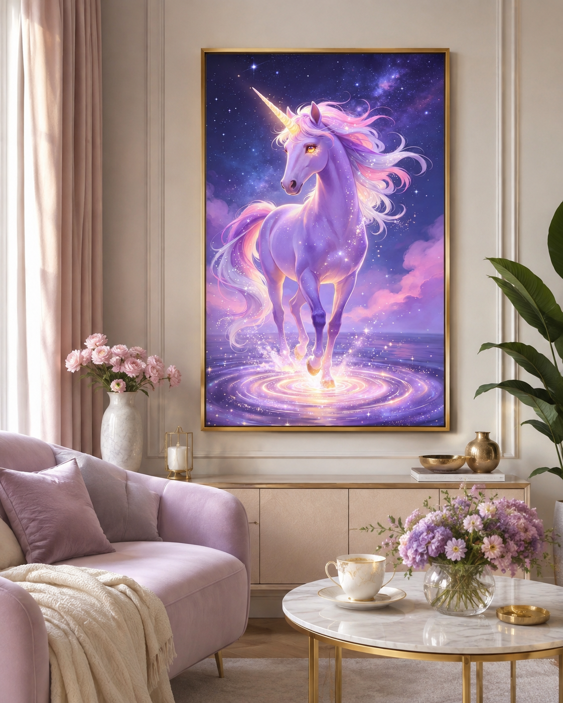 Celestial Unicorn Diamond Painting Kit