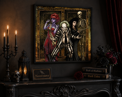Gothic Haunted House Diamond Painting Kit