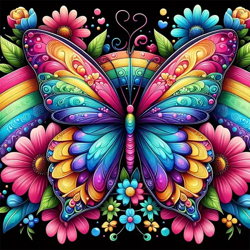 Aurora Wing Butterfly Kit 13.8" x 13.8"