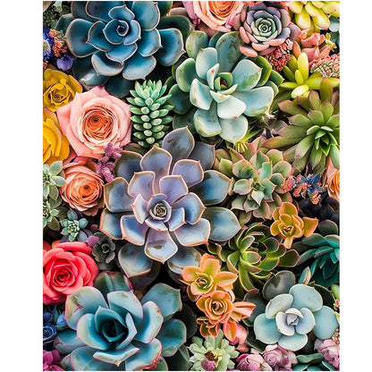 Desert Succulent Glow Kit 11.8" x 15.7"