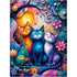 Blooming Cat Diamond Art 11.8" x 15.8"