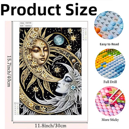 Celestial Sun Moon Kit 11.8" x 15.7"