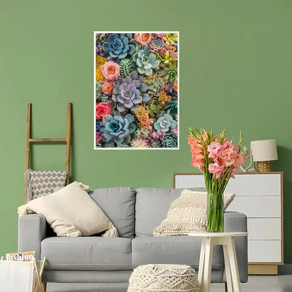 Desert Succulent Glow Kit 11.8" x 15.7"