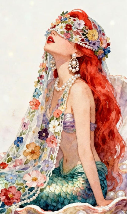 Fairy Tale Apple Princess Wall Art RW14-11.8"x 15.7&